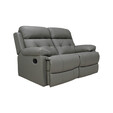 Half Genuine Full Recliner Leather Sofa Set REC 1082